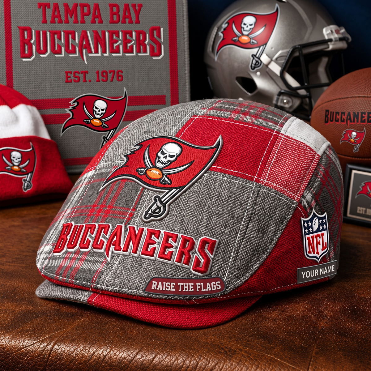 PREMIUM NFL X TBB EXCLUSIVE CLASSIC  JEFF CAP PERSONALIZED LIMITED EDITION