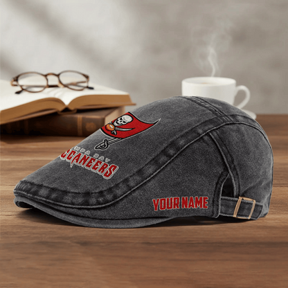 PREMIUM NFL X TBB EXCLUSIVE CLASSIC l Adjustable Newsboy Cap