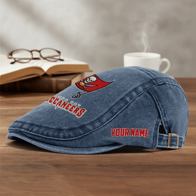 PREMIUM NFL X TBB EXCLUSIVE CLASSIC l Adjustable Newsboy Cap
