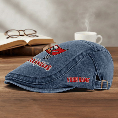 PREMIUM NFL X TBB EXCLUSIVE CLASSIC l Adjustable Newsboy Cap