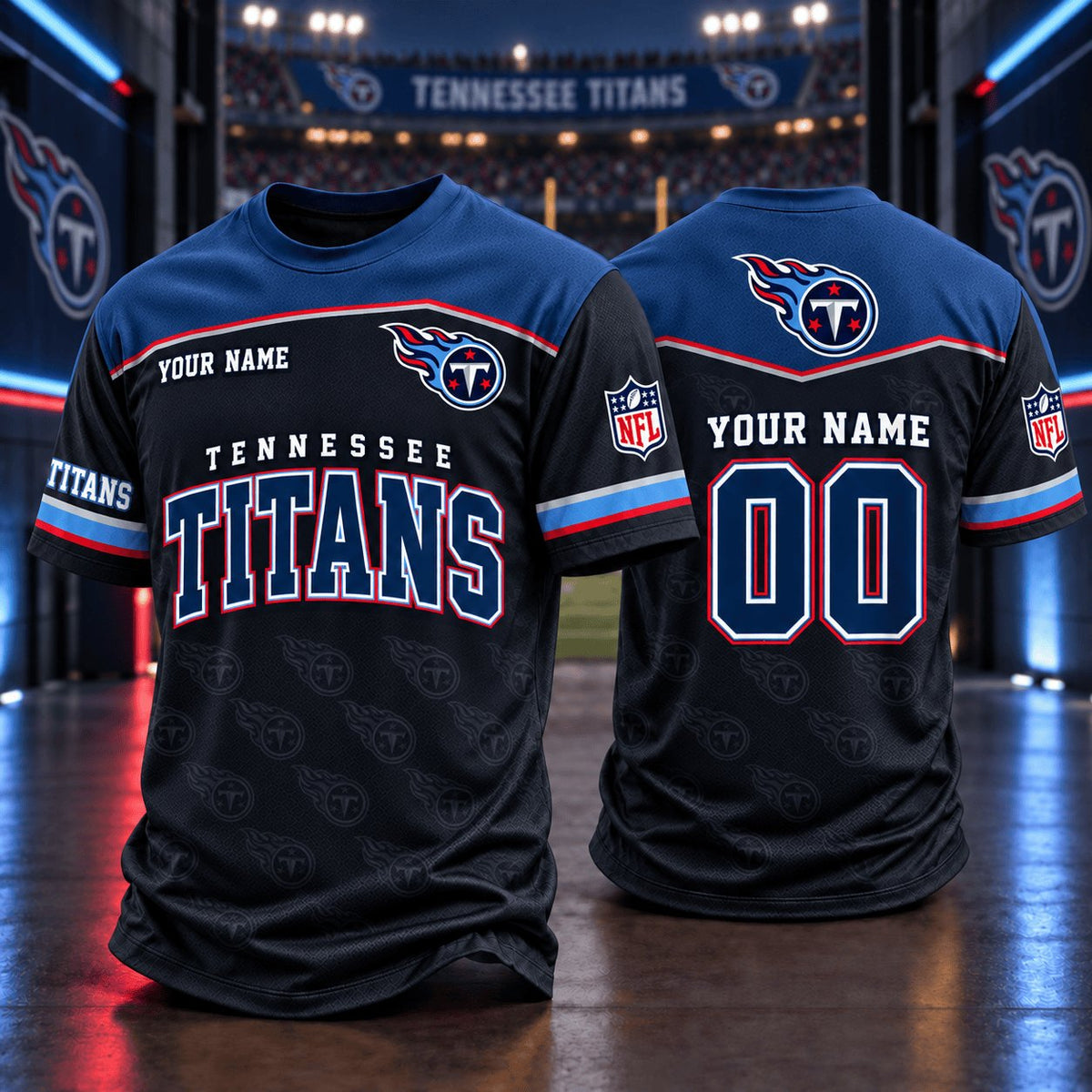 PREMIUM NFL X TEN EXCLUSIVE PERSONALIZED CREW SHIRT FOR FAN