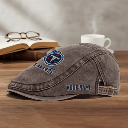 PREMIUM NFL X TT EXCLUSIVE CLASSIC l Adjustable Newsboy Cap
