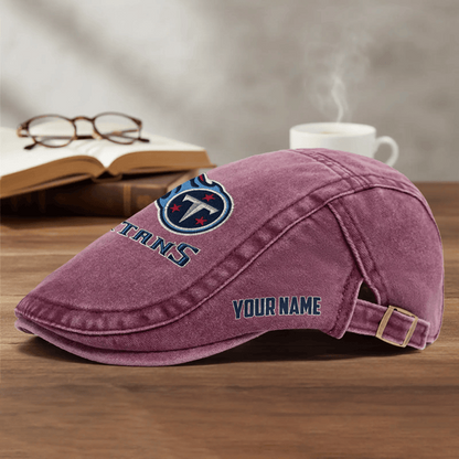PREMIUM NFL X TT EXCLUSIVE CLASSIC l Adjustable Newsboy Cap