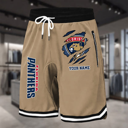 PREMIUM NHL X FP Summer Fitness Breathable Basketball Shorts NDT NHM 240426