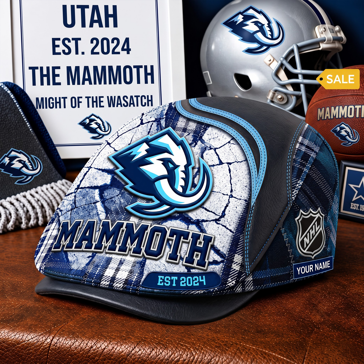 PREMIUM NHL X UM EXCLUSIVE PERSONALIZED JEFF CAP V3 LIMITED EDITION
