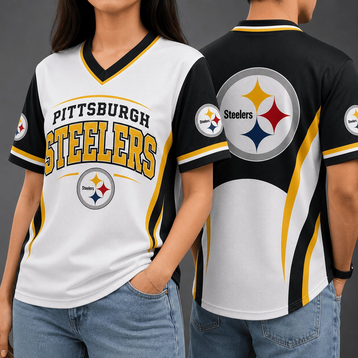 PS Premium NFL Team Spirit V-Neck Jersey