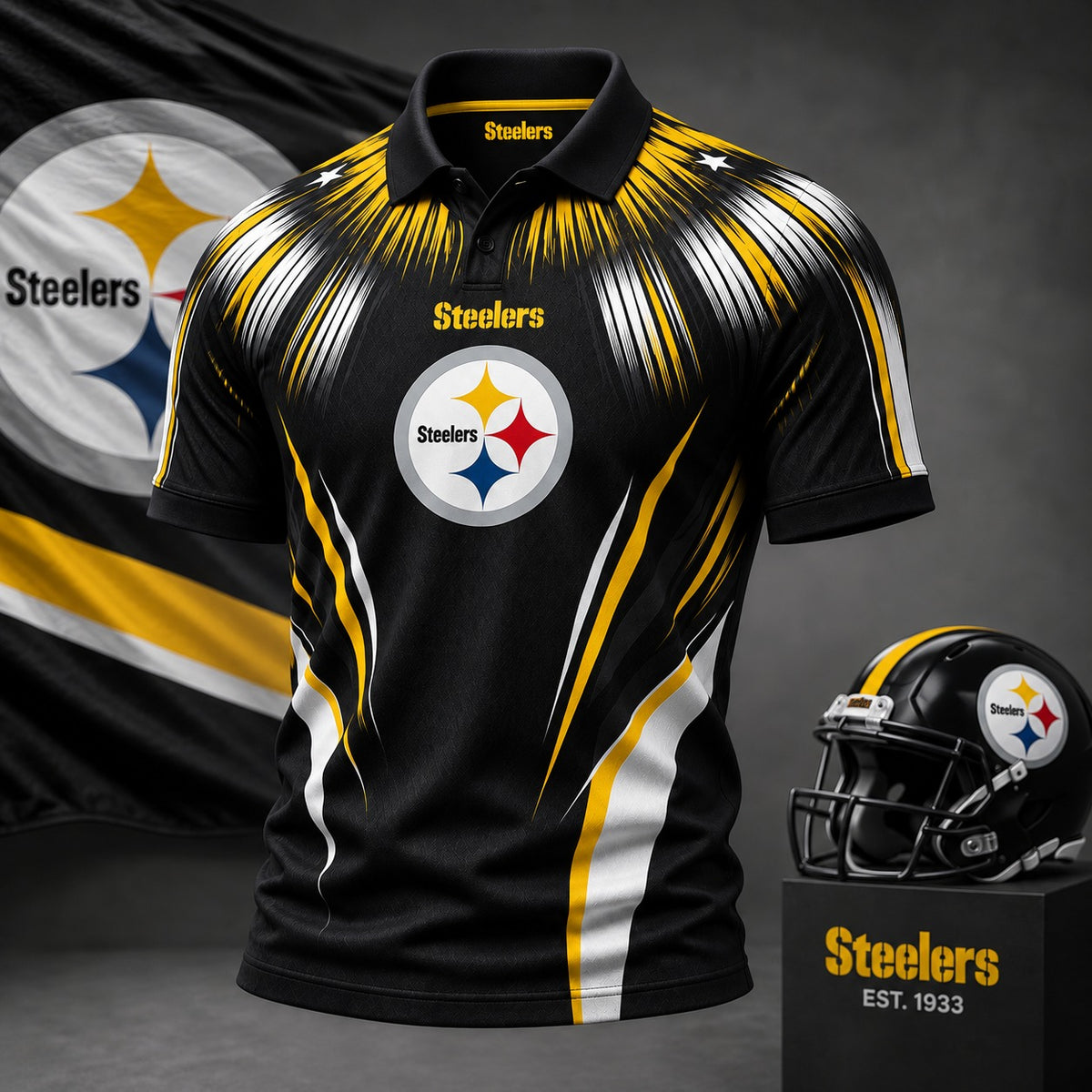 PS Premium NFL Victory Rush Polo Shirt