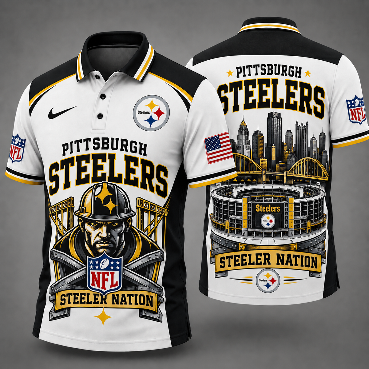 PS Premium NFL Winged Pride Polo