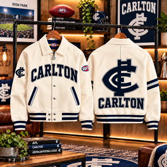 Premium AFL CAR LETTERMAN JACKET