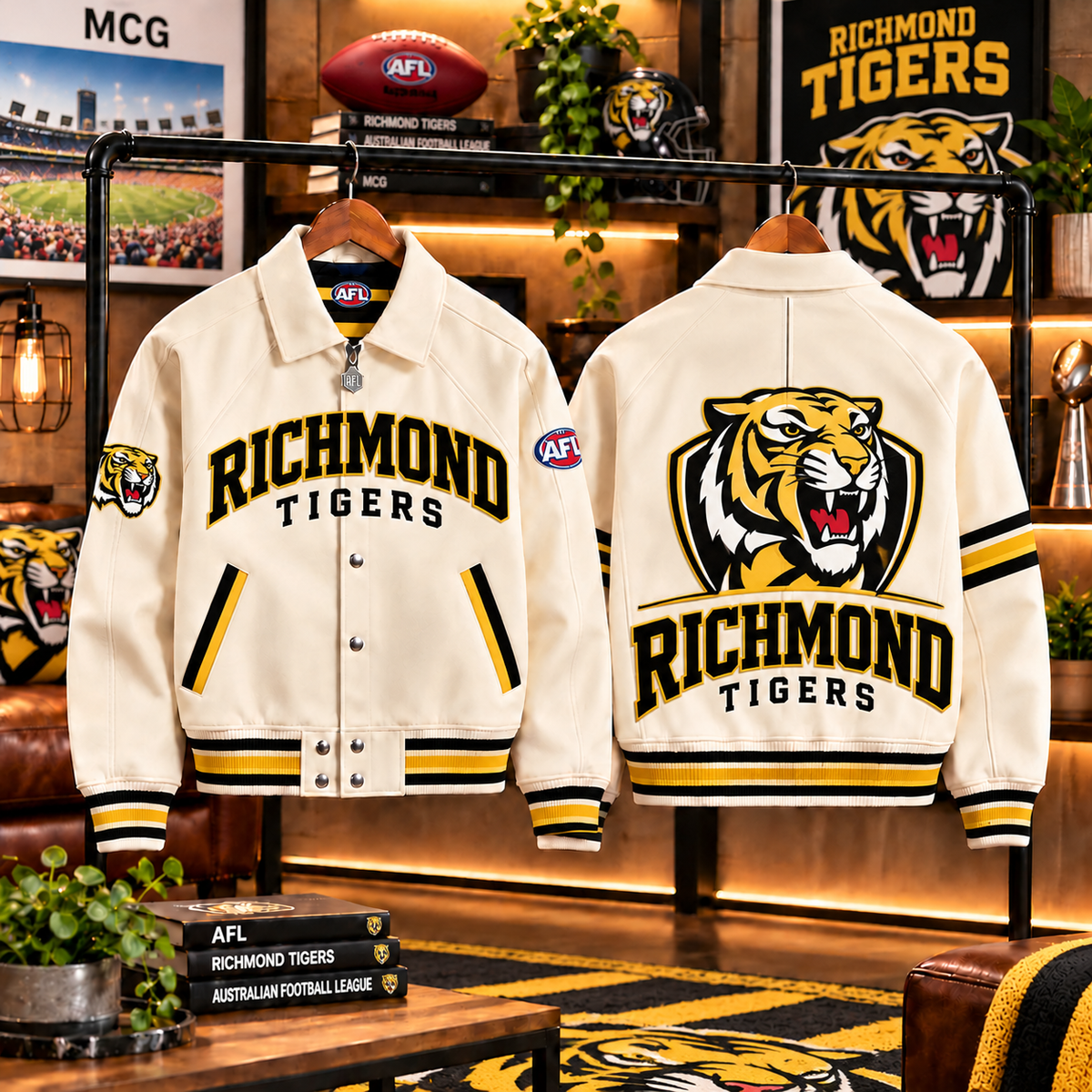 Premium AFL RIC LETTERMAN JACKET