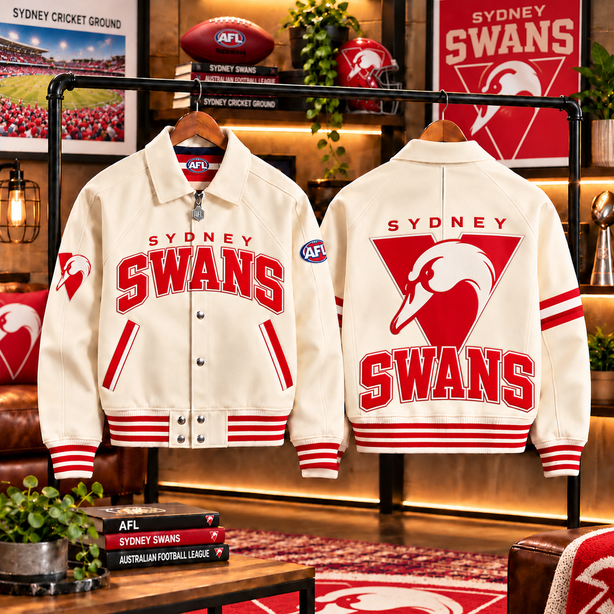 Premium AFL SS LETTERMAN JACKET