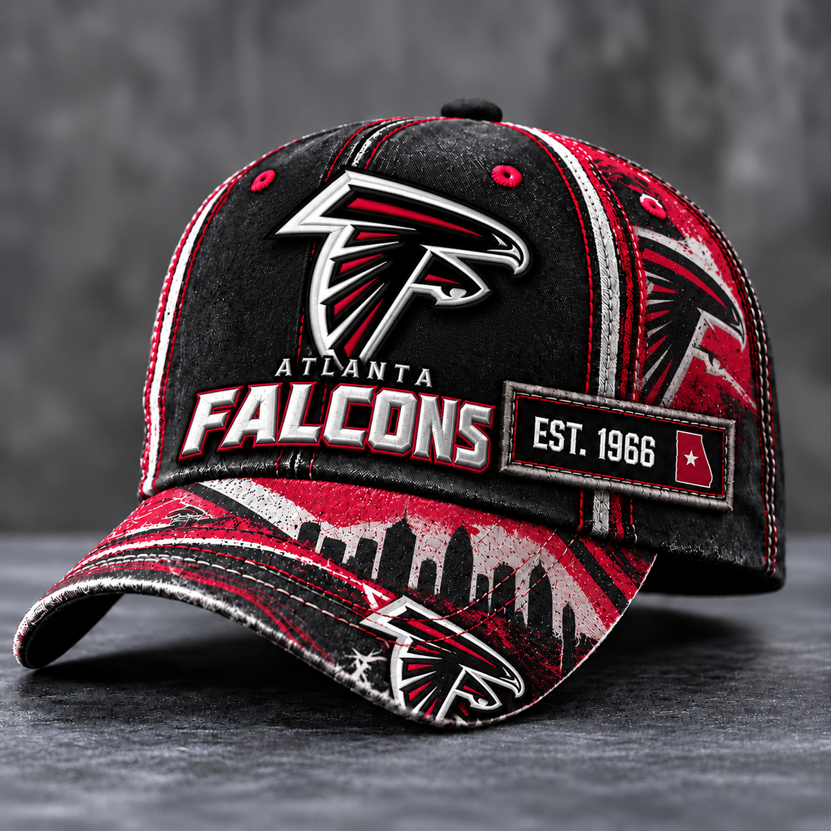 Premium NFL AF Vintage Distressed Embroidered Cap