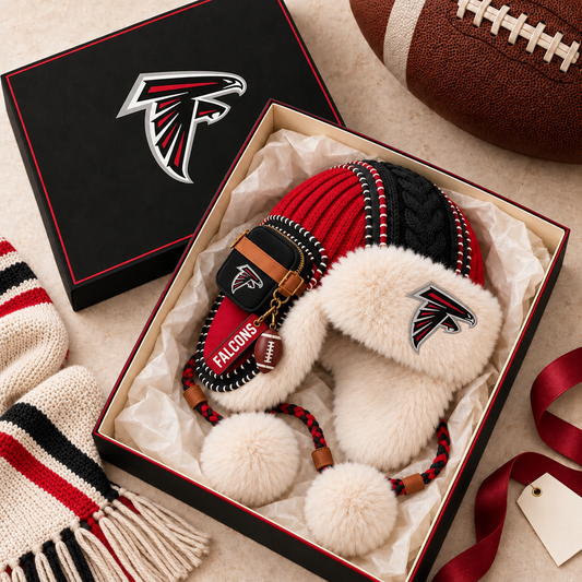 Premium NFL ATL Plush Trapper Hat