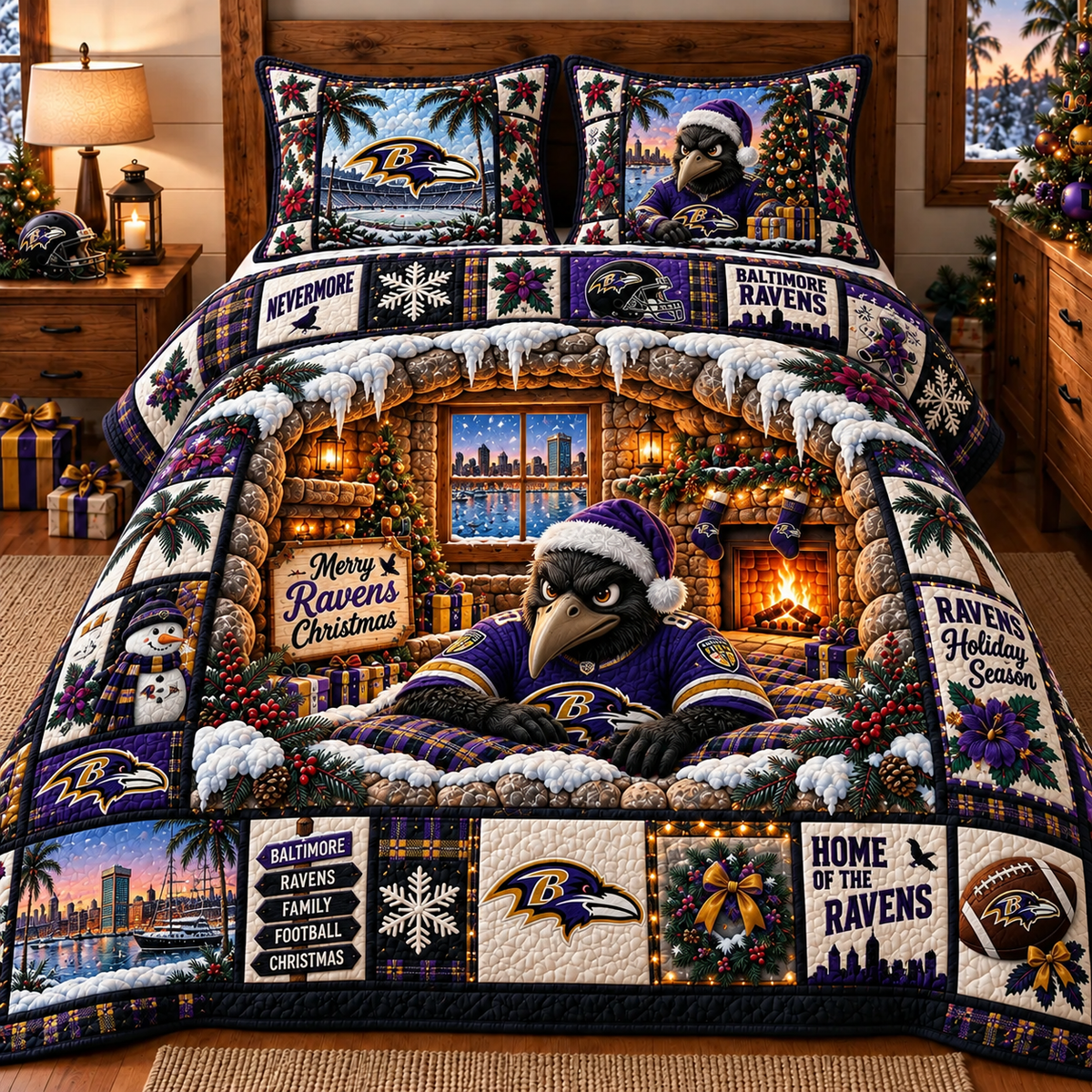 Premium NFL BR Bedding Set