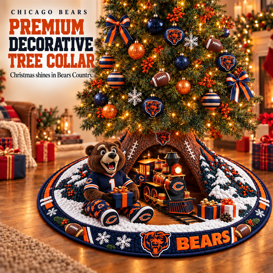Premium NFL CHI Decorative Tree Collar