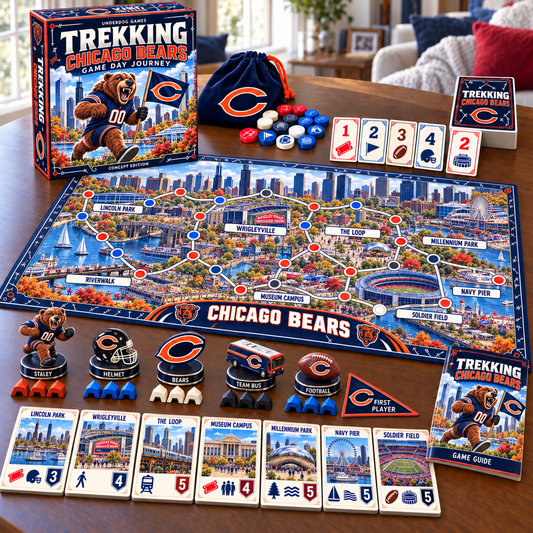 Premium NFL CHI Trekking Adventure Board Game