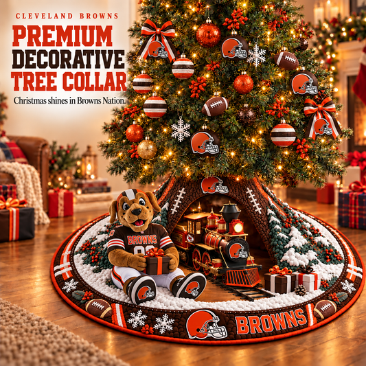 Premium NFL CLE Decorative Tree Collar