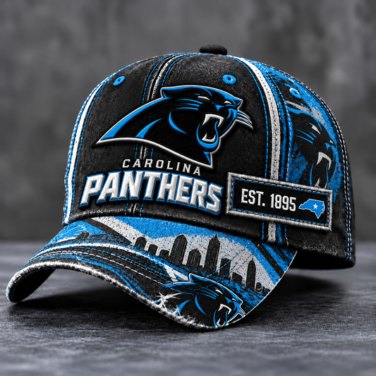 Premium NFL CP Vintage Distressed Embroidered Cap