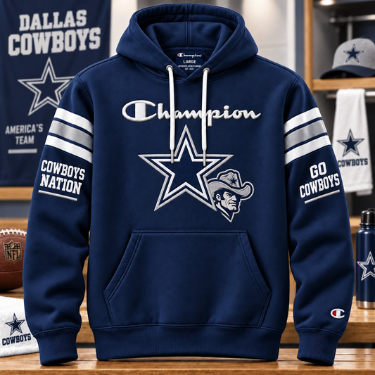 Premium NFL DAL Pullover Hoodie