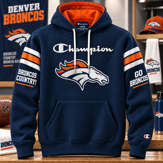 Premium NFL DEN Pullover Hoodie