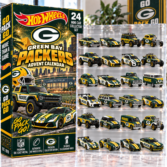 Premium NFL GB Mini Car Advent Calendar V4