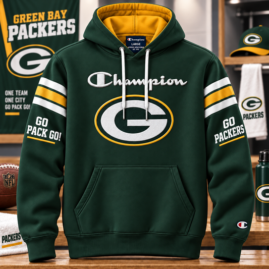 Premium NFL GB  Pullover Hoodie