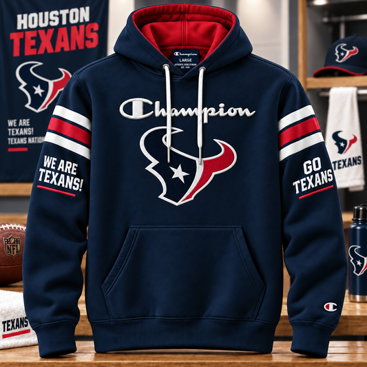 Premium NFL HOU Pullover Hoodie