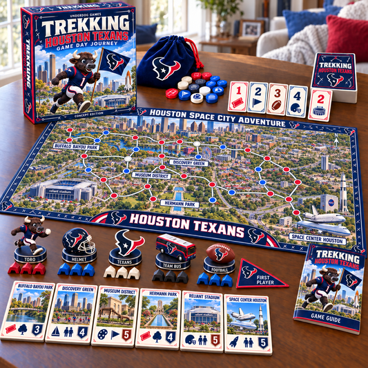 Premium NFL HOU Trekking Adventure Board Game
