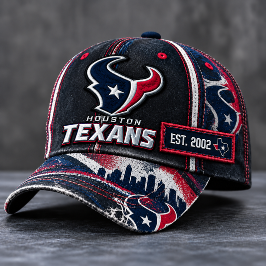 Premium NFL HT Vintage Distressed Embroidered Cap