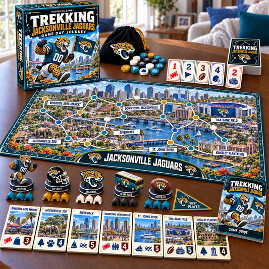Premium NFL JAC Trekking Adventure Board Game