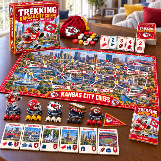 Premium NFL KC Trekking Adventure Board Game