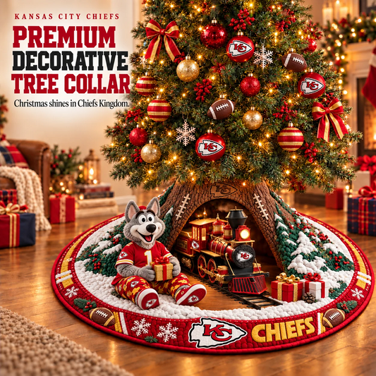Premium NFL KCC Decorative Tree Collar