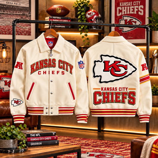 Premium NFL KCC LETTERMAN JACKET