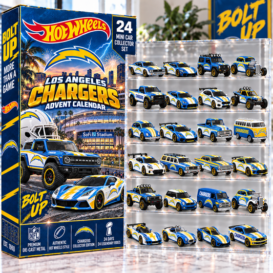 Premium NFL LAC Mini Car Advent Calendar V4