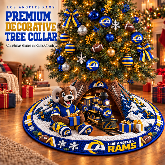 Premium NFL LAR Decorative Tree Collar