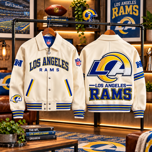 Premium NFL LAR LETTERMAN JACKET