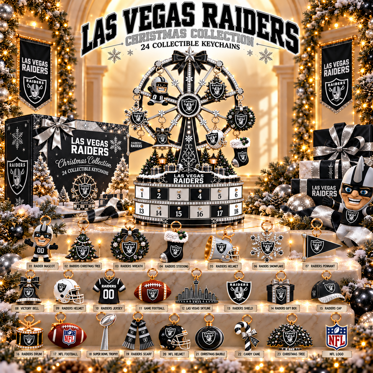 Premium NFL LVR Christmas Advent Calendar