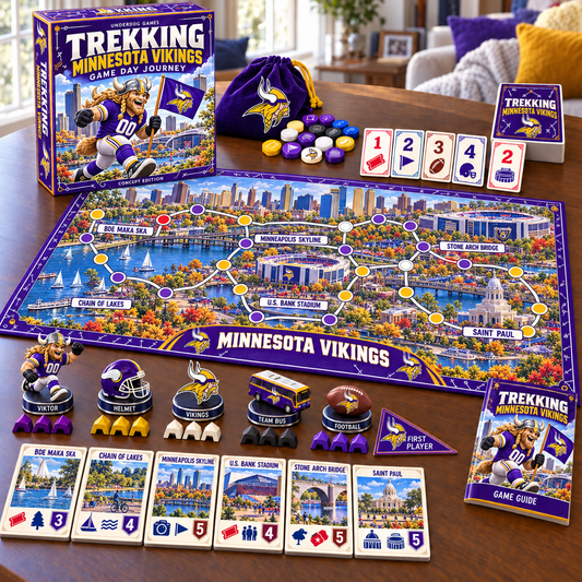 Premium NFL MIN Trekking Adventure Board Game