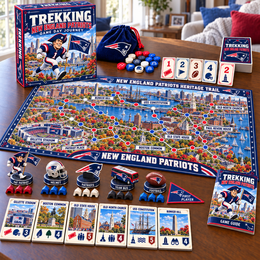 Premium NFL NE Trekking Adventure Board Game