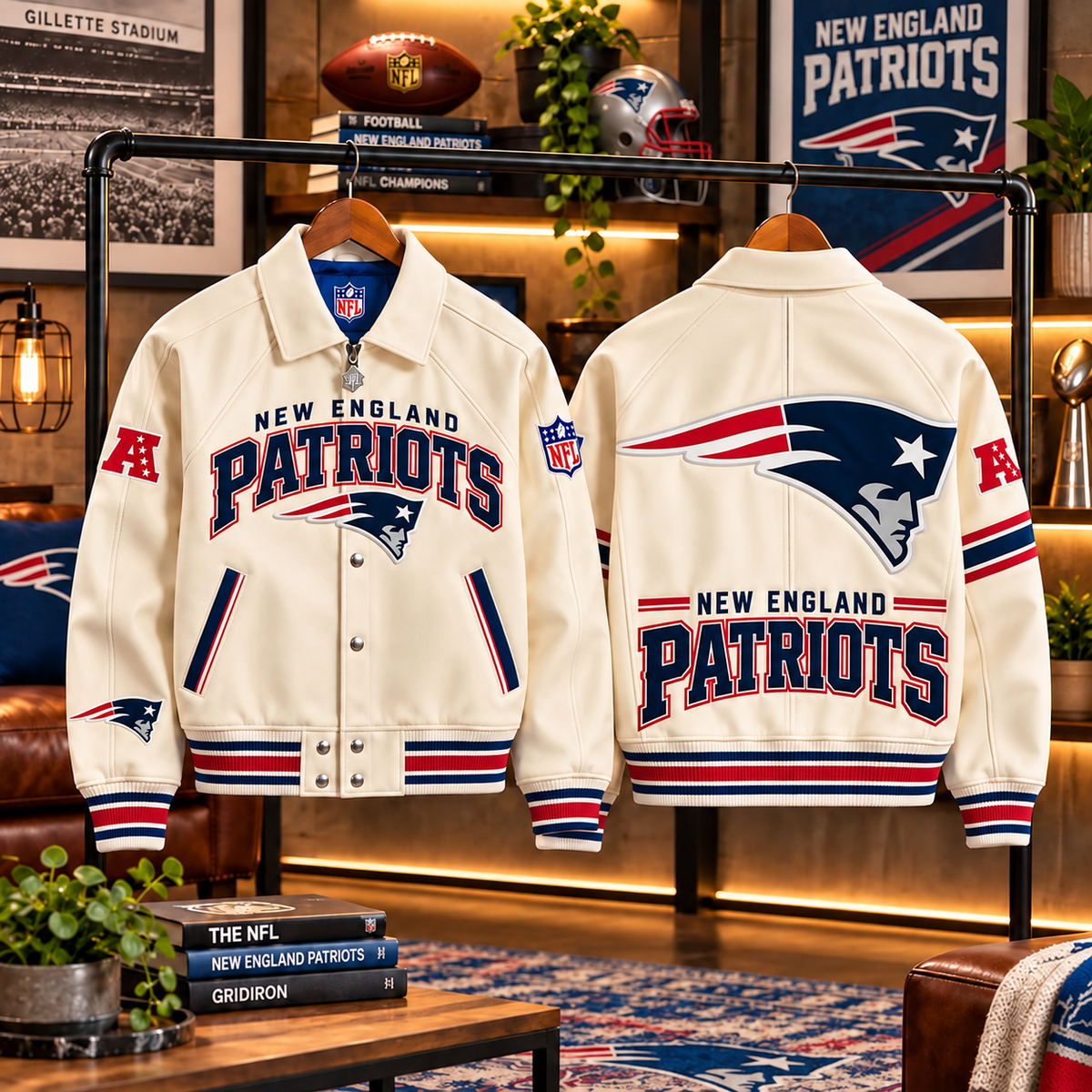 Premium NFL NEP LETTERMAN JACKET
