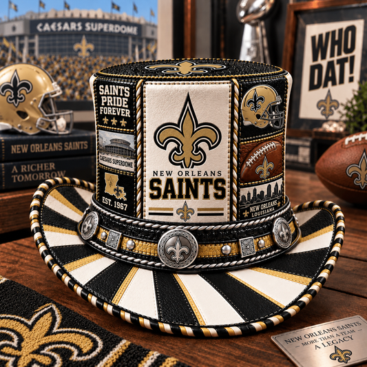 Premium NFL NOS Leather Top Hat
