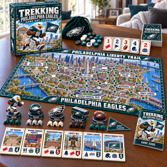 Premium NFL PHI Trekking Adventure Board Game