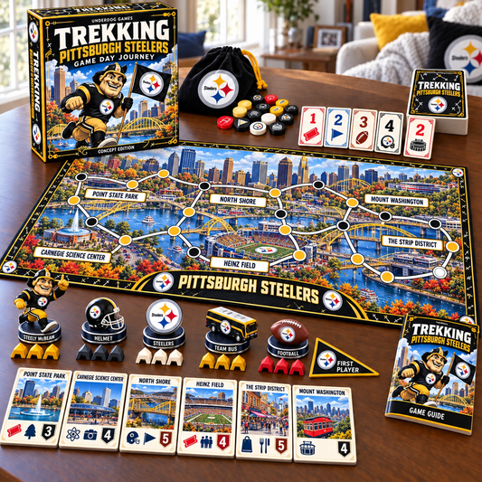 Premium NFL PIT Trekking Adventure Board Game