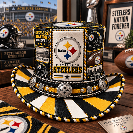 Premium NFL PS Leather Top Hat