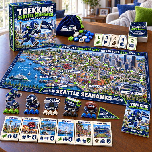Premium NFL SEA Trekking Adventure Board Game