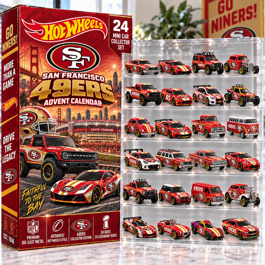 Premium NFL SF Mini Car Advent Calendar V4
