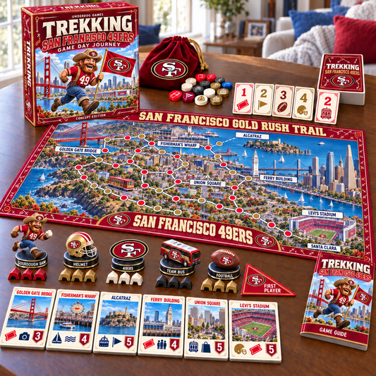 Premium NFL SF Trekking Adventure Board Game