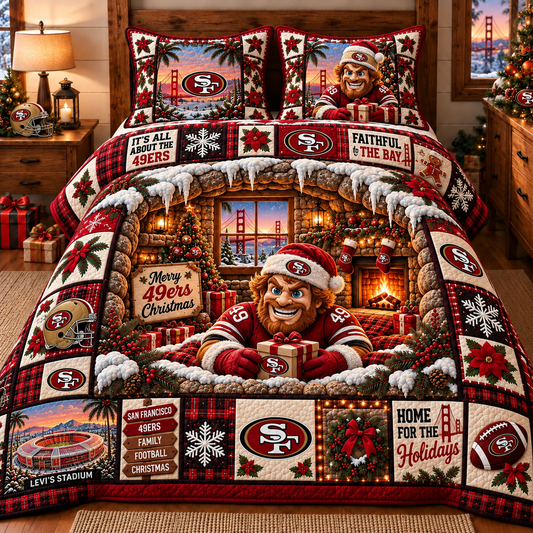 Premium NFL SF49 Bedding Set