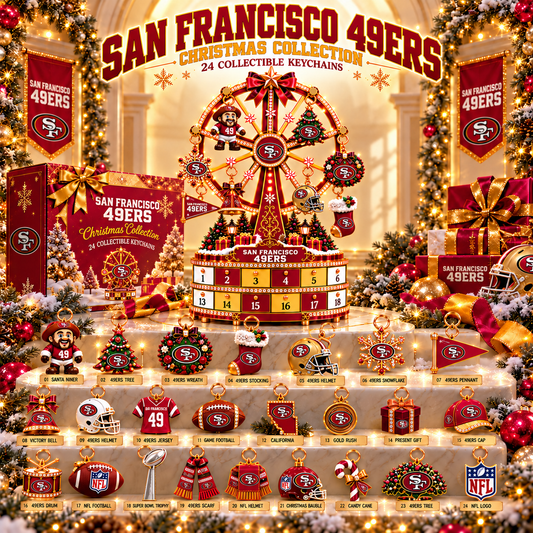 Premium NFL SF49 Christmas Advent Calendar