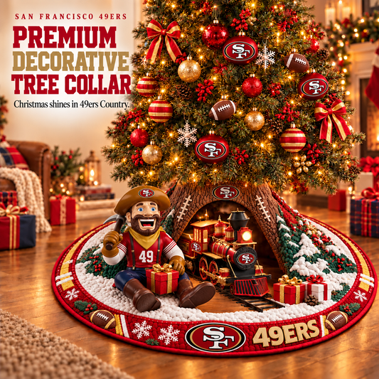 Premium NFL SF49 Decorative Tree Collar